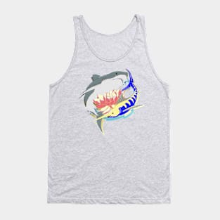 pisces psychedelic Tank Top